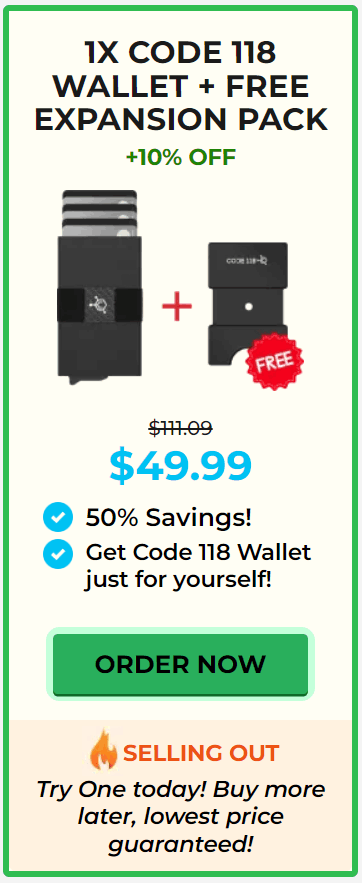 Code 118 Wallet 14