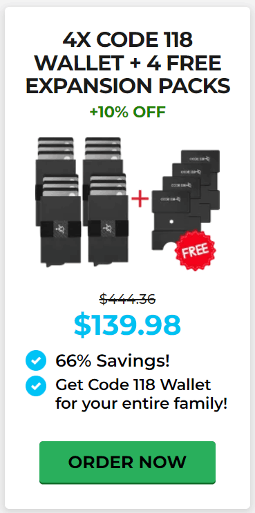 Code 118 Wallet 12